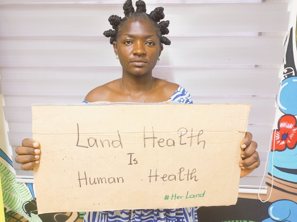Land Health is Human Health 

Day 12 of the 16days online Campaign launched by Nature Gives Back to #CombatDesertificationandDrought2023

 @unccd 
@NatureGives
@vanessa_vash
@GretaThunberg
@riseupmovement1

#AnEffortIsAnEffort 
#NatureGivesBack 
#HerLand