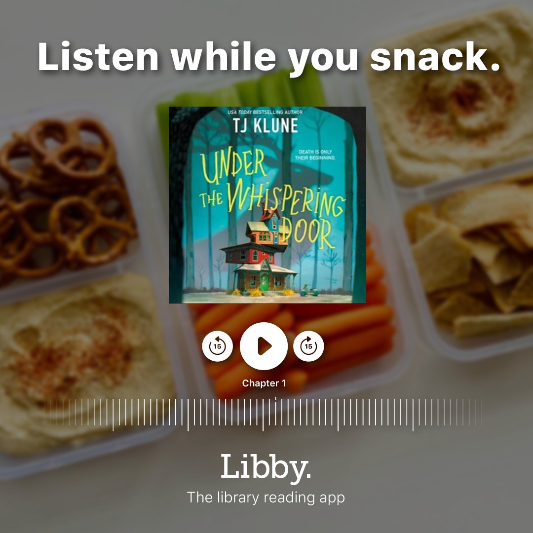 CravenCCLibrary's tweet photo. Look, we've all been there: trying to #read while #snacking and feeling shame about getting Dorito dust all over the book pages. #LibbyApp has you covered, though - download an audiobook (for free!) and snack without shame! 🍟🥤📚🎧
#audiobooks #snacks https://t.co/YekXBY7Vyq