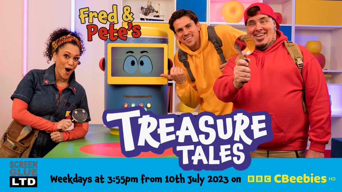 ⚓ Ahoy Mateys! ⚓There's a brand new series on <a href="/CBeebiesHQ/">CBeebies Parenting</a>  for the little pirates in your life

Fred &amp; Pete's Treasure Tales, starting 10th July, is a fun-packed adventure following Cornwalls finest treasure hunters!

Client: Screen Glue
Posted at Evos Bristol

#kidstv