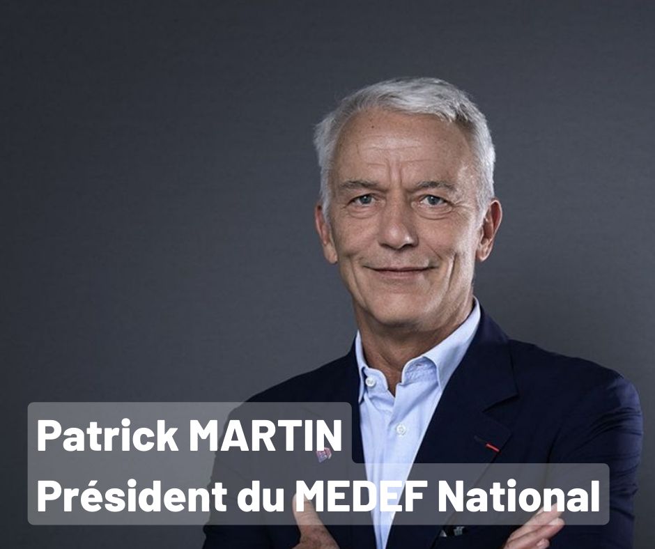 Medef92's tweet image. 📢 Ce jeudi 6 juillet, @PMartin2023, Président du Groupe Martin Belaysoud, a été élu Président du Mouvement des Entreprises de France pour un mandat de 5 ans.
🔺 Nous souhaitons également avoir une pensée pour Dominique Carlac'h, qui a présenté une candidature de grande qualité.