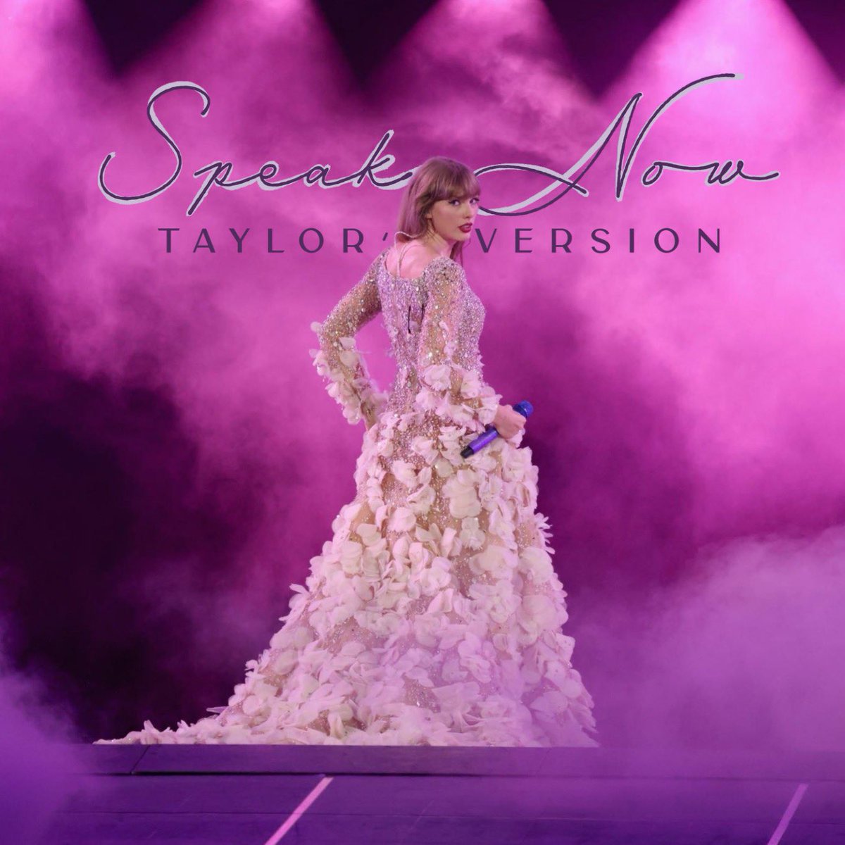 TSTheErasTour's tweet photo. Speak Now (Taylor’s Version)” drops in 14 hours. #SpeakNowTaylorsVersion https://t.co/AFCOEV1gBG