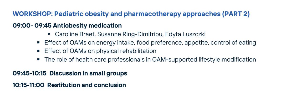 Join us at #ECOGCongress23 to take part in our pharmacotherapy workshop! The congress takes place between the 7th and 9th of September in Albena (Bulgaria🇧🇬). 

Find the entire programme here👉 ecog-obesity.eu/wp-content/upl…

Register here👉formsmarts.com/form/29un