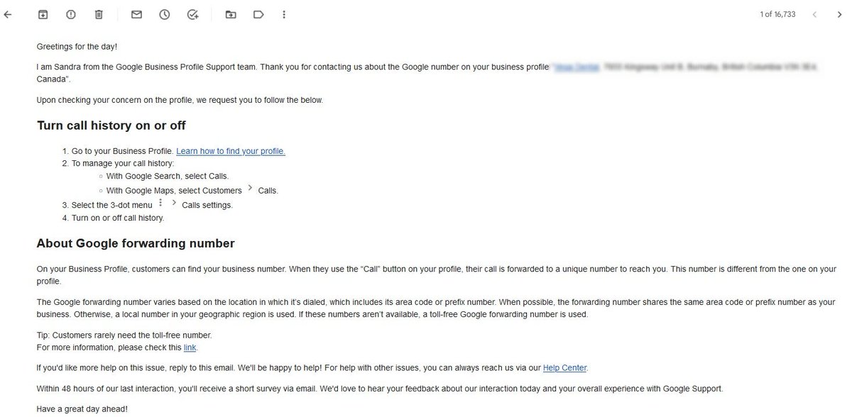 milan_0015's tweet photo. How to turn off call history in GBP (2023)?

We need to remove Google number from Business Profile, also support team mailed us but can't see option to turn off call history in GBP.

I think the instruction is limited to the old GBP dashboard.
 
#GMB

@rustybrick @JoyanneHawkins https://t.co/hBEQpXzD69
