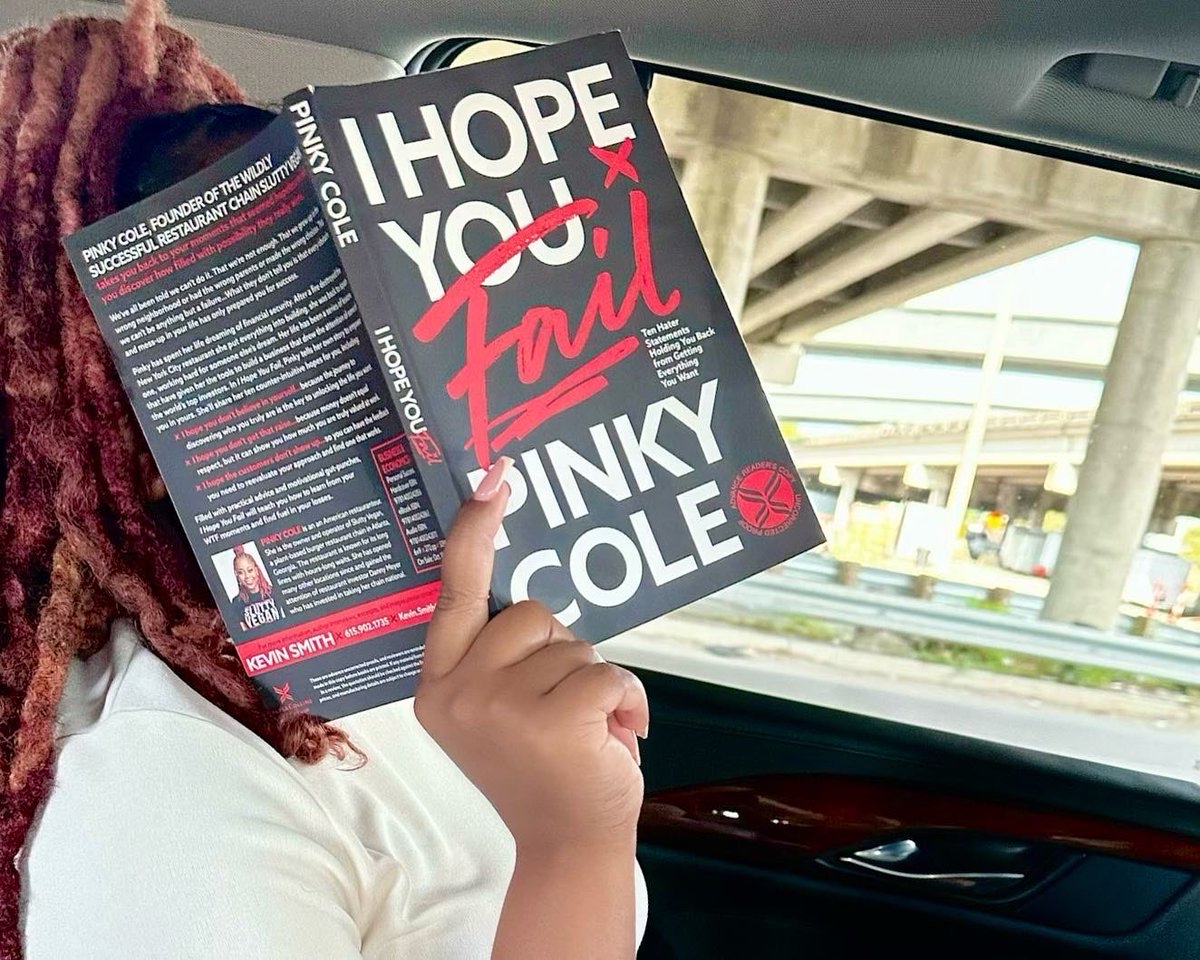 pinky907's tweet photo. Last year, I did my first commencement speech at CAU and the theme was - I hope you fail…

This year… I TURNED IT INTO A BOOK! 🙏🏾🎉

Thank you ⁦@HarperCollins⁩ for believing in my vision! Pre-order is available online NOW! 

My release date is October 10th! 

Link in bio! https://t.co/5tKCNhiA2I