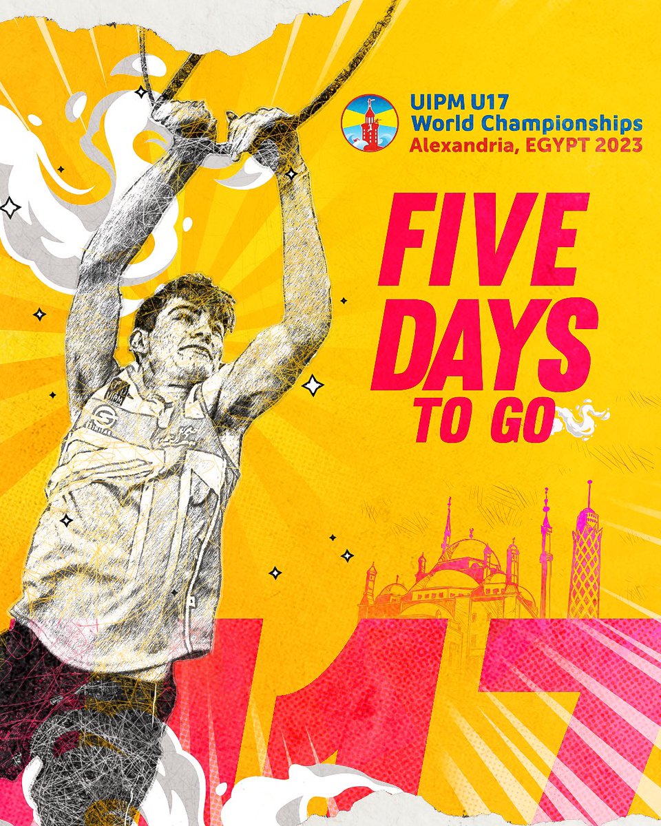 5 days before the game begins 😤 
Under 17 World Championships 🇪🇬
And we know there are many fierce athletes in the field of play! 
New generation of athletes rising 💥