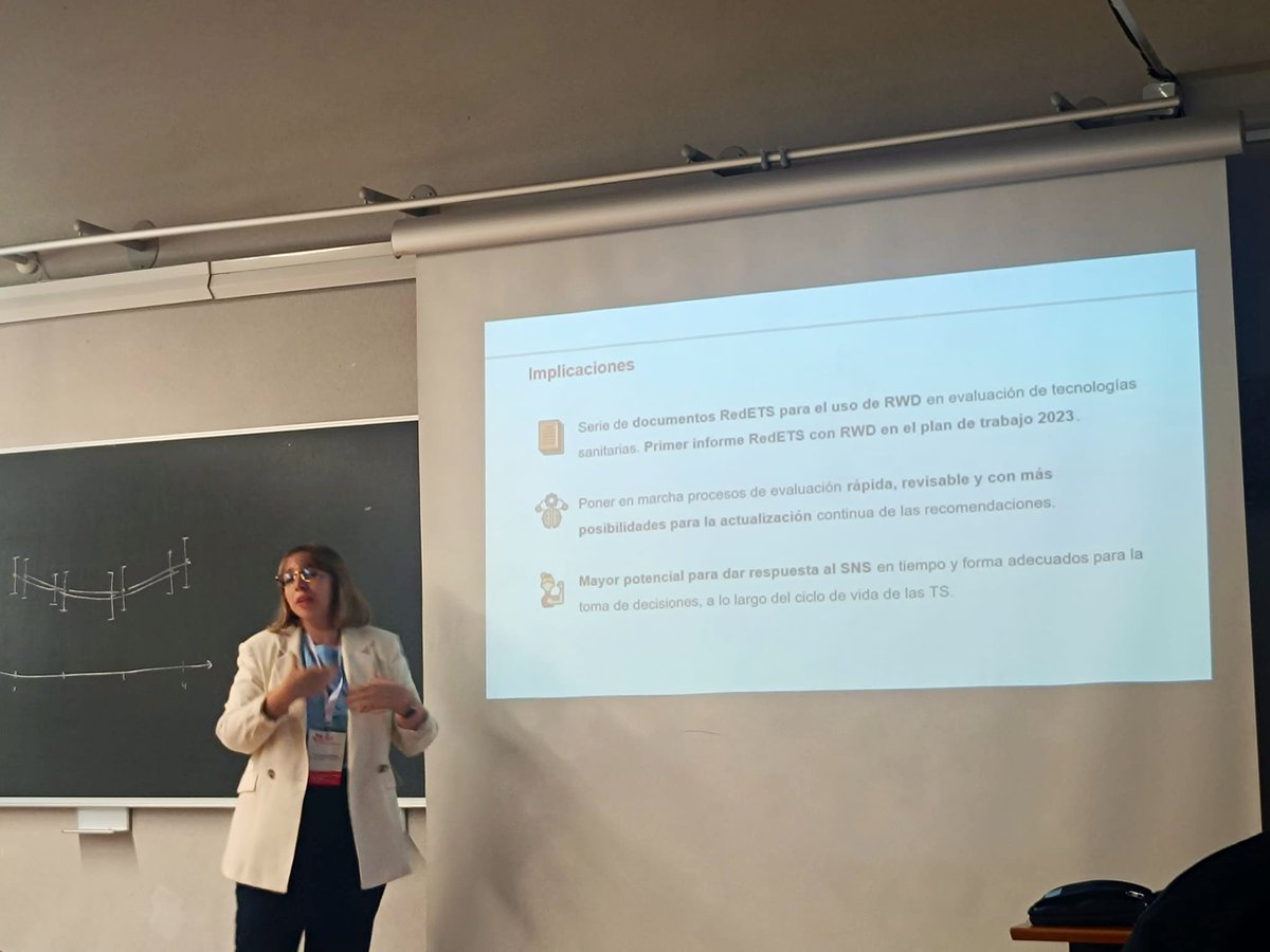 📊 Pinceladas rápidas de cómo estamos ideando la incorporación de datos de vida real en informes #RedETS <a href="/sanidadgob/">Ministerio de Sanidad</a> 

📚Próximamente lanzaremos documentos metodológicos y primeras experiencias 💪🏻

<a href="/iacs_aragon/">IACS (Salud-Aragón)</a> 
#JornadasAES