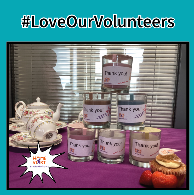 We had a little afternoon tea party in the office to say thank you to our volunteers and trustees, who are quite frankly the 'bedrock' of everything that we do.

#LoveOurVolunteers #HomeStart #Bradford #BecauseChildhoodCantWait