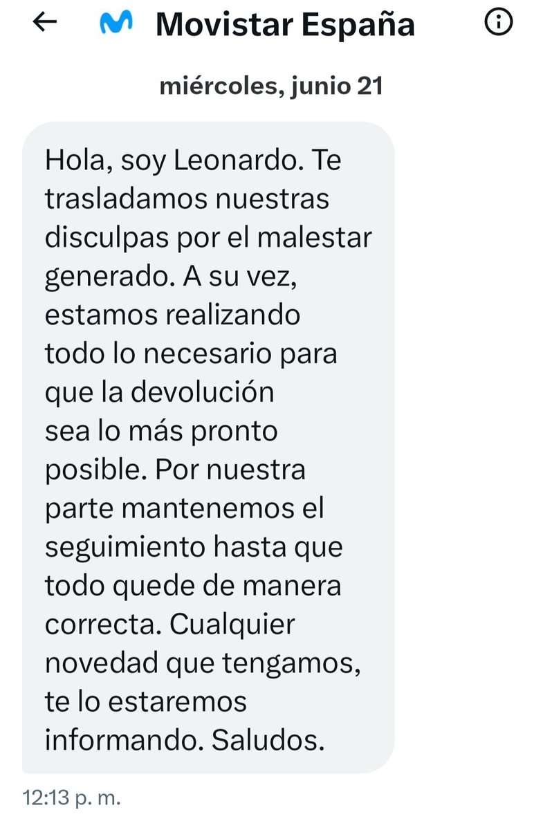 guannay's tweet photo. @movistar_es @AvVleuten Ya está bien!
Exigimos que nos devolváis nuestro dinero, llevo 36 días desde que os hice el pedido que luego me cancelasteis con la excusa de falta de stock.
"QUEREMOS NUESTRO DINERO" https://t.co/meAjvjBGkR