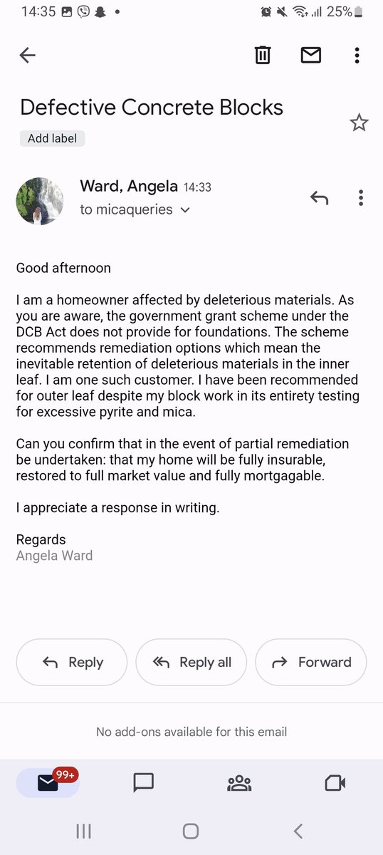 AngelaMWard's tweet photo. Thank you. I look forward to a written response. https://t.co/lZ6k7FpbBV