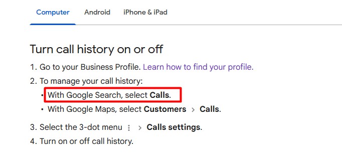 milan_0015's tweet photo. Following the steps as per below document but unable to find "Calls" option
https://t.co/oZQU2KXouv

@GoogleMyBiz https://t.co/ukjdg175Lo