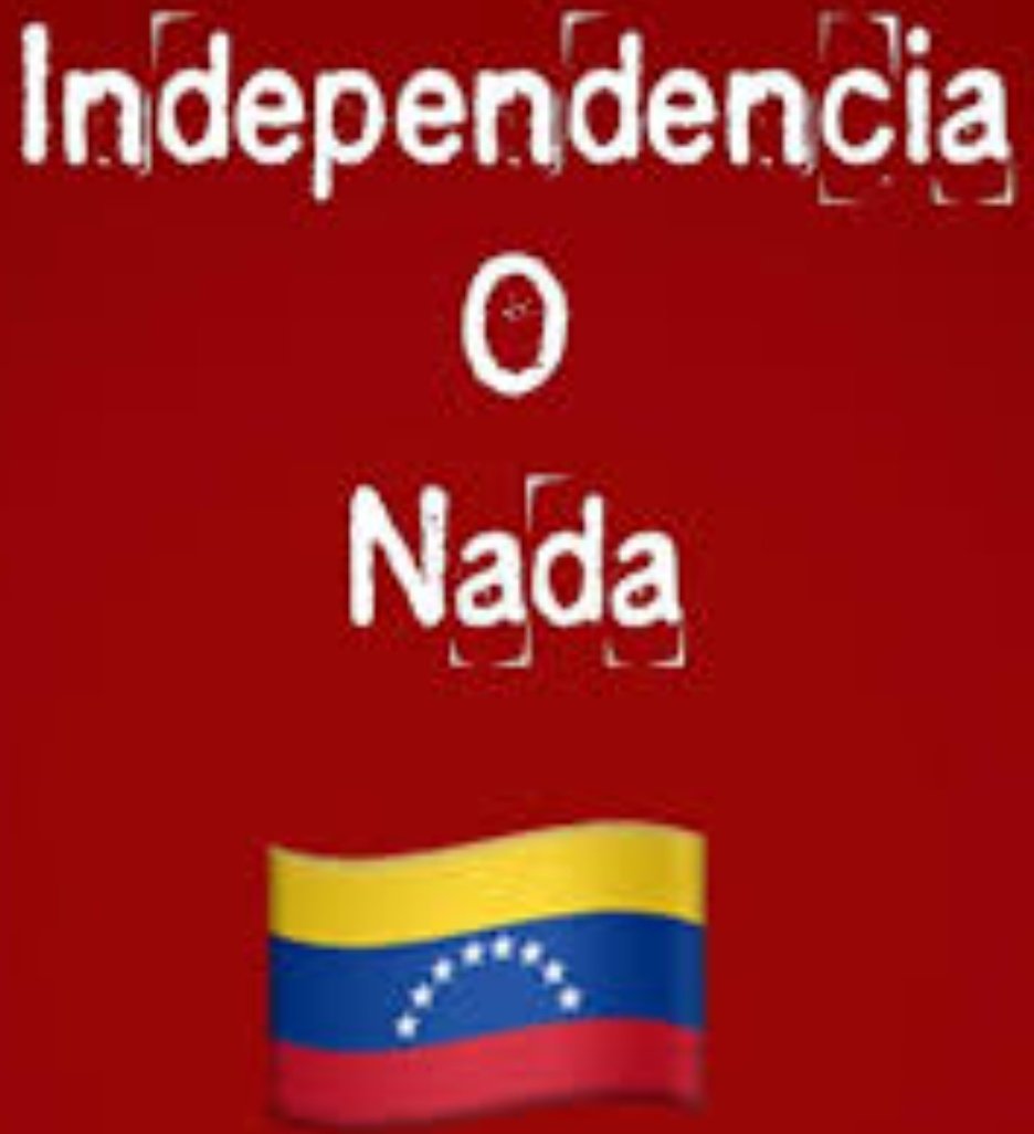 #6Jul | 🇻🇪 📢 ¡ ETIQUETA DEL DÍA! ▶️

#IndependenciaONada

¡Estamos convocados a preservar la victoria de la Paz!, @joserc253 @IralisailC @DulceRomer78743 @JosArmado18 @Valeria_GR76 @krismarhernand5 @Velasqu3Celeida