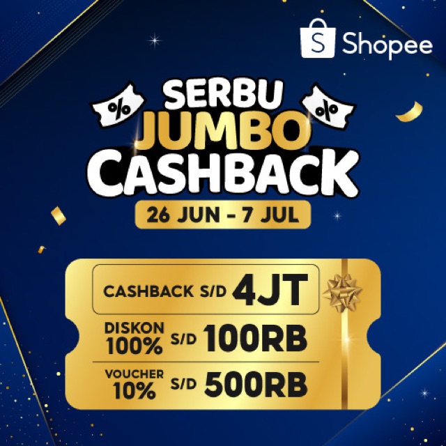 kulinbotto's tweet photo. PROMO SPESIAL: Ada Cashback s/d 4JT &amp; Diskon 100% s/d 100RB buat kamu! 👌🏻🎉   Gabung grup Shopee-ku sekarang juga dan ajak temanmu! #serbujumbocashback Langsung klik di sini 👉 https://t.co/JExeAGnwqg https://t.co/LZRLc1RkEG