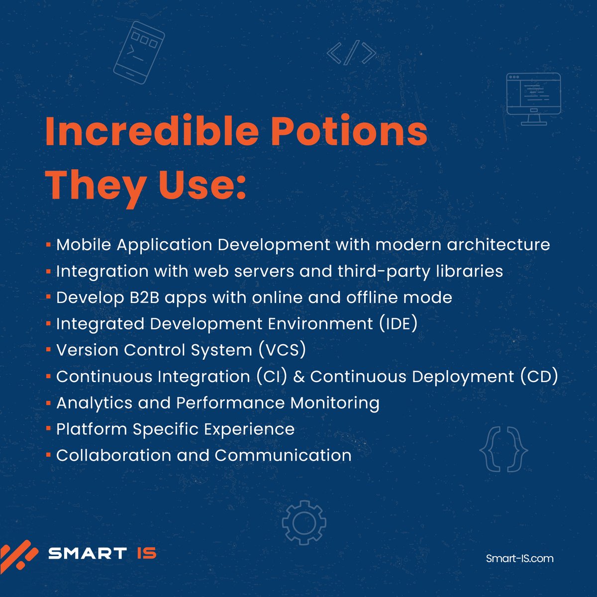 SmartISIntl's tweet photo. Step into the realm of mobile enchantment with #TheAppAlchemists. Your mobile experience will never be the same again! 🌟
To know more: info@smart-is.com
#SmartIS #appdevelopment #webdevelopment #appdeveloper #mobileappdevelopment #android \ https://t.co/Ot8xryfsYD