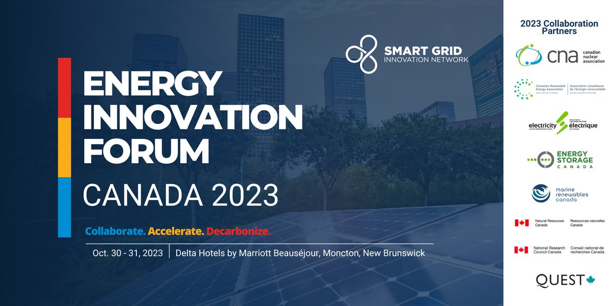 InfoSgin's tweet photo. EIF 2023 Early Bird Registration Now Open! Join us for the Energy Innovation Forum Canada 2023, taking place on October 30-31 at the Delta Hotels by Marriott Beausejour in Moncton, New Brunswick. https://t.co/uaCWGCRlpC

#EIF2023 #Collaboration https://t.co/aCMqWjxXS1
