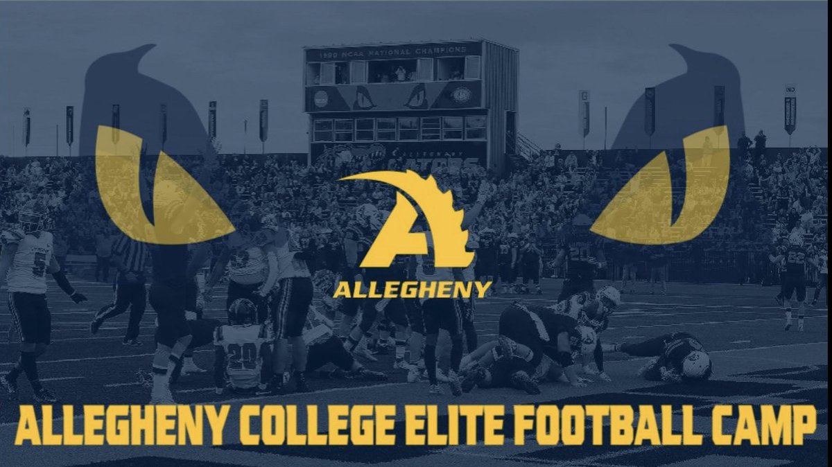 Allegheny Football tweet media