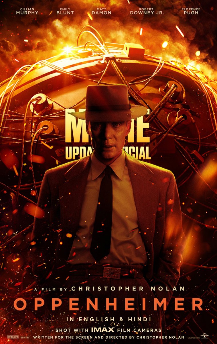 FilmUpdateOffi's tweet photo. Oppenheimer Coming this July 21, #MovieUpdateOfficial https://t.co/xa4CJTJISW