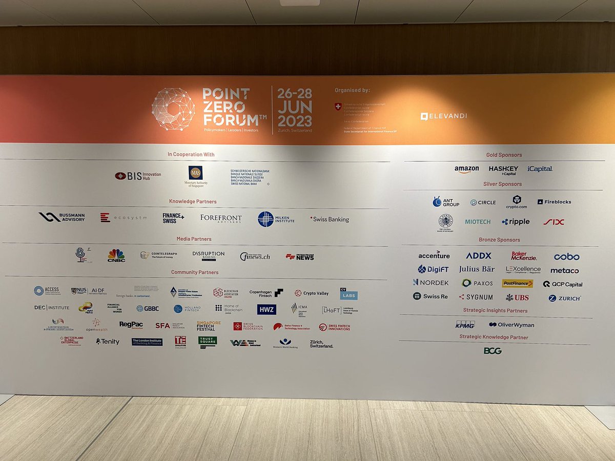 DigiFT_Henry's tweet photo. It was a pleasure for me to attend the #pointzeroforum and engage in meaningful discussions with policymakers and industry leaders who are dedicated to shaping an extraordinary financial future.

As I reflect upon this remarkable journey, I would like to highlight key insights: https://t.co/PpD8cWzvP6