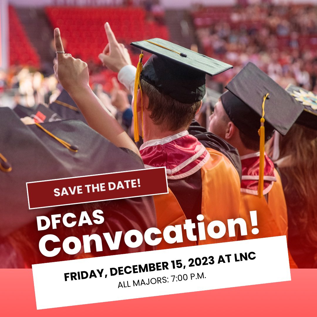 DFCAS_success's tweet photo. Hey fall graduates! π #convocation #ougrad https://t.co/fPRZNW6oUT