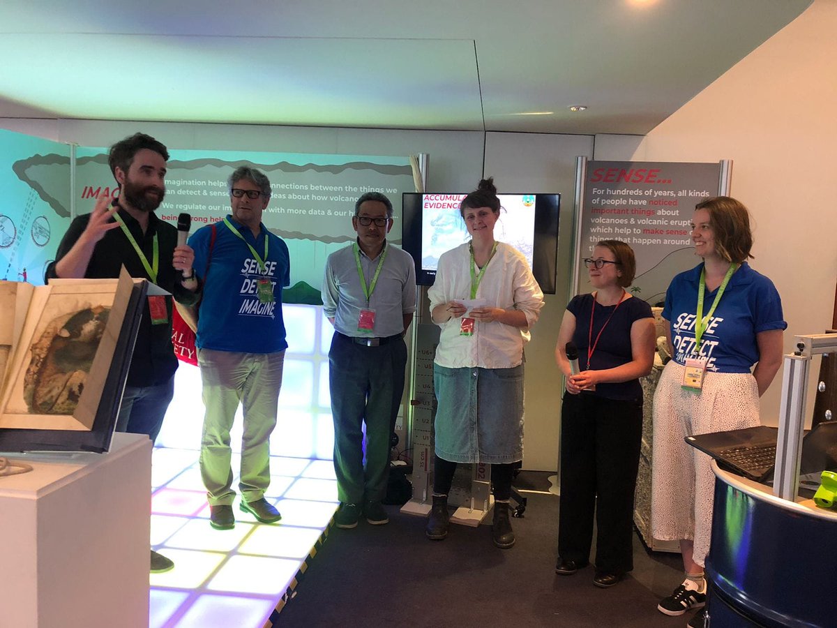 UWISeismic Research (@uwiseismic) on Twitter photo It's finally open! The Sensing Volcanoes exhibit at #SummerScience fair at the Natural History Museum. Come be a volcano detective! Part of the Curating Crises project in collaboration with <a href="/BDaviesGeo/">Dr Bridie Verity Davies</a> <a href="/VolcanoJenni/">ProfJenniBarclay</a> <a href="/davidmpyle/">David Pyle</a> <a href="/OxUniEarthSci/">Oxford Earth Sciences</a> It's finally open! The Sensing Volcanoes exhibit at #SummerScience fair at the Natural History Museum. Come be a volcano detective! Part of the Curating Crises project in collaboration with <a href="/BDaviesGeo/">Dr Bridie Verity Davies</a> <a href="/VolcanoJenni/">ProfJenniBarclay</a> <a href="/davidmpyle/">David Pyle</a> <a href="/OxUniEarthSci/">Oxford Earth Sciences</a>