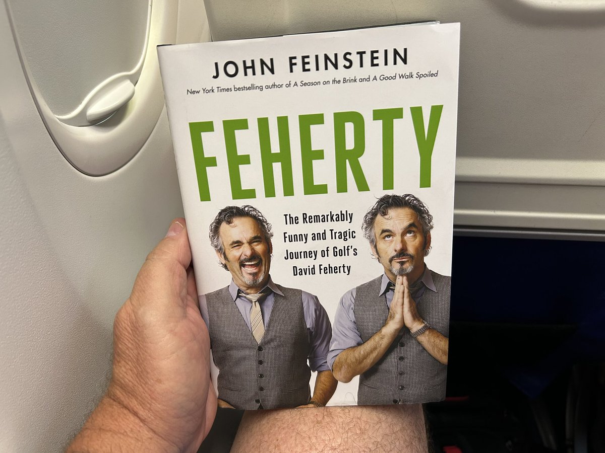 Off to Las Vegas for the NBA Summer League for 5 days. Got some great reading for the trip. Looking forward to it, @FeinsteinTweets and David Feherty.