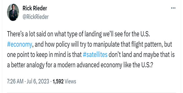 This is interesting coming from two super experienced, super connected, super smart investors. I don't agree at this point, but I am definitely paying attention to what they are saying...
Thank you @lloydblankfein and @RickRieder