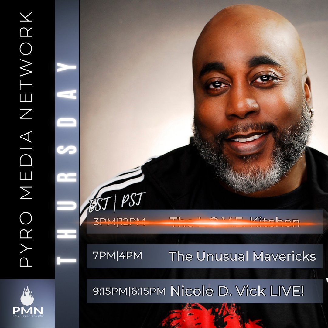 pyromedianet's tweet image. 🔥 Get ready to ignite your Thursdays with Pyro Media Network! 🔥

🎬 Lights, camera, action! 🎬 
.
.
.
#PyroMedia #ThursdayThrills #EntertainmentFireworks #TuneInAndBurnBright #ThirstyThursday #StreamingLineup #PyroMediaNetwork #StayEntertained #FridayEve