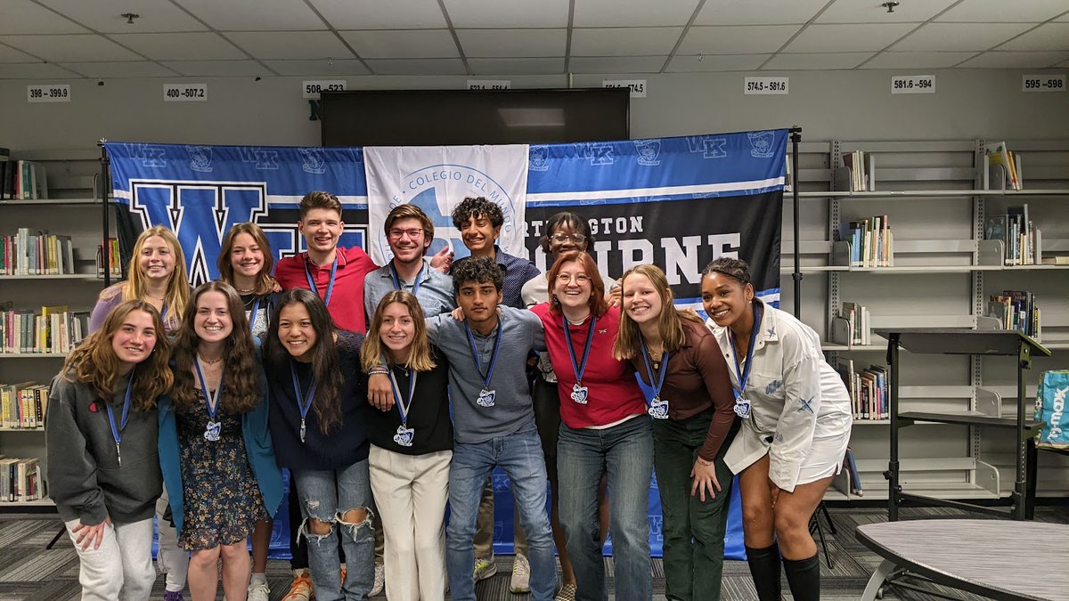 aadrean's tweet image. Congratulations to our @wcsdistrict IB students for earning their IB Diplomas.  6/6...for 6 six years in a row, 100% of our students have earned diplomas! Thanks to our teachers, parents, administrators, and advisor, Jeannie Goodwin for committing to student success. #itsworthit