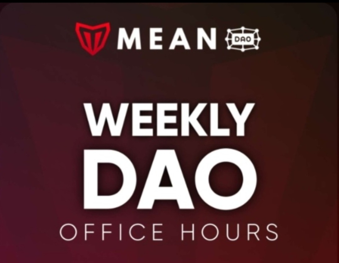 Time to gather up🎉

Weekly Office Hour 🚨
Today, at 17:00 UTC

tinyurl.com/52ka9s7a

<a href="/meanfinance/">Mean Finance</a> 💪🏻