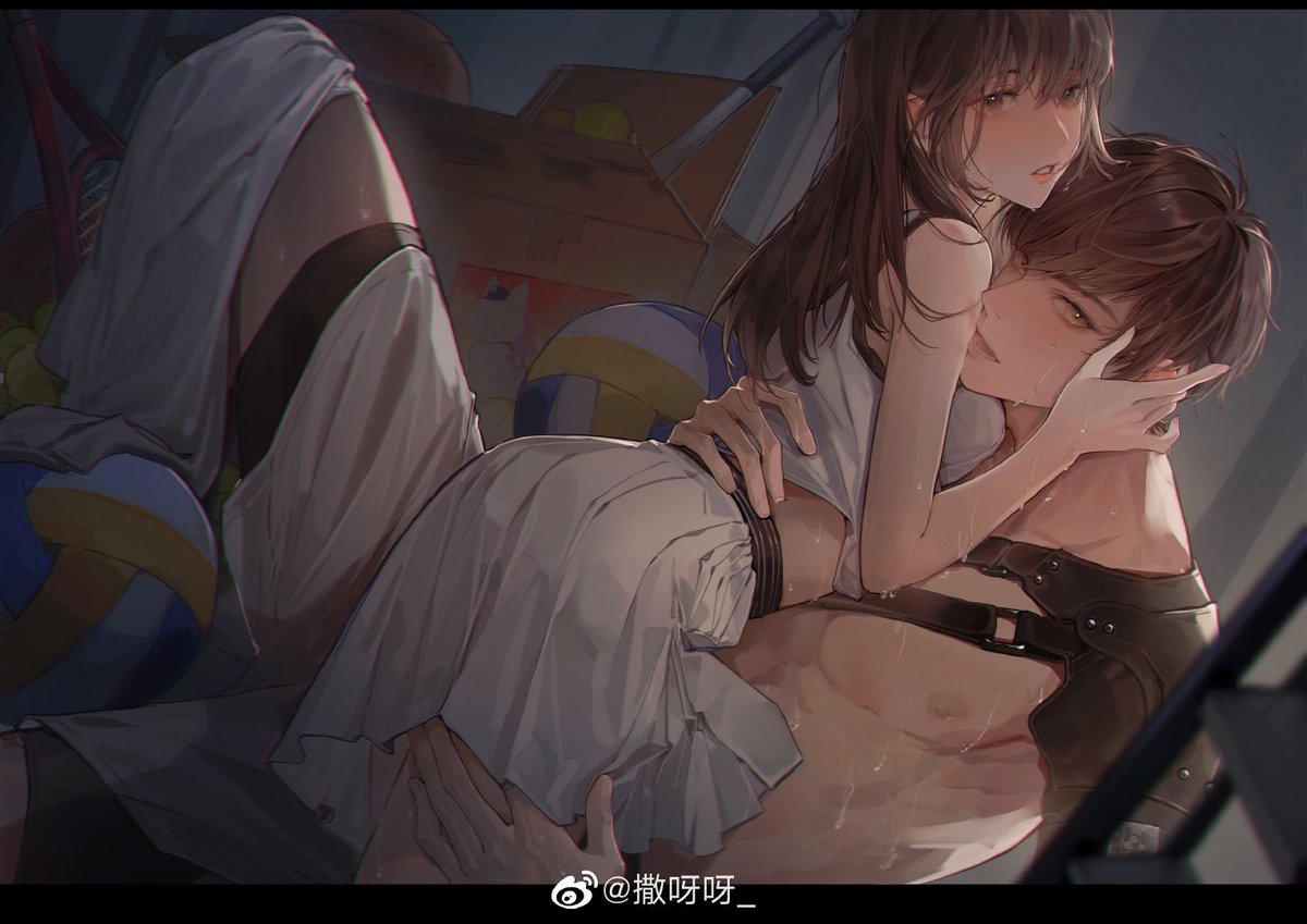 Daily_GavinBai's tweet photo. Gav’s solo commission for the【 潮声荡漾不止 】event!

"...The stadium door suddenly opened!"
"...The wind blew it open"
"Senpai, how did you know...it was the wind...umff"

Artist: 撒呀呀_
🔗https://t.co/MheF6m6XJP

#Gavin #ハク #白起 #恋与制作人 #恋プロ #戀與制作人 #MLQC https://t.co/maLZPYao5u