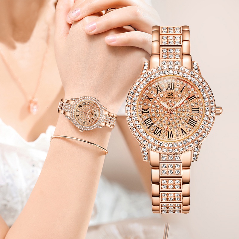 DiaryAwesome's tweet photo. ✨ AOKEYO F008 Jam Tangan Wanita Diamond Rose Gold Analog Fashion ✨

⭐ : 4,7
Link Produk : https://t.co/nmnISUyi9p https://t.co/FP2sxw1l92