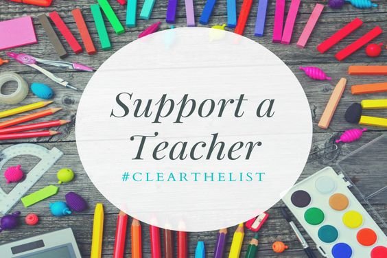 <a href="/clearinglists/">Team Clear The List</a> <a href="/amazon/">Amazon</a> <a href="/DonorsChoose/">DonorsChoose</a> Hello!👋 5th grade teacher👩‍🏫 in Louisiana. I've just finished year 18 of teaching and still love💘 what I do. We spend so much of our own money on our classrooms. Any help to make for a great year is greatly appreciated! 👩🏻‍🏫❤️ #ClearTheList #teachertwitter
amazon.com/hz/wishlist/ls…