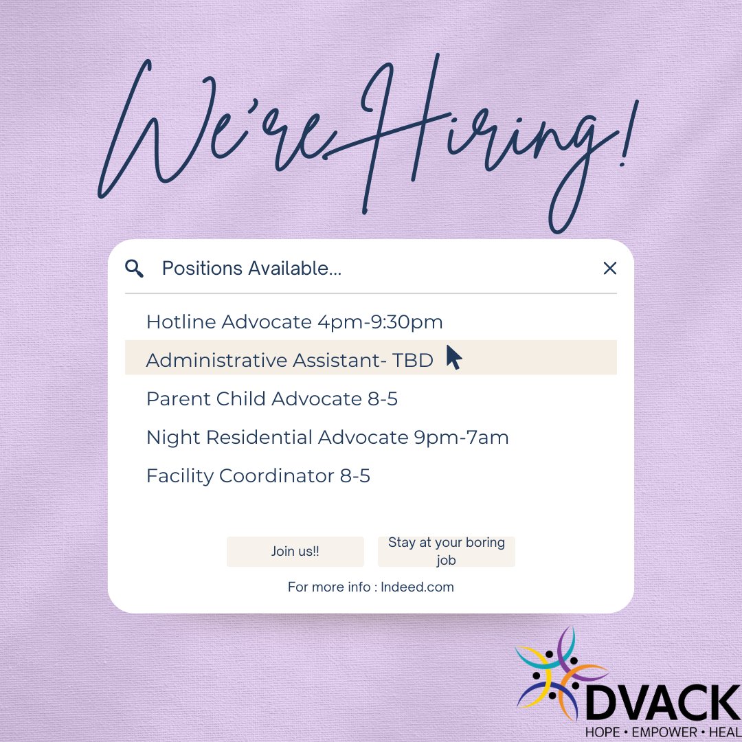 dvack1980's tweet photo. NOW HIRING

#APPLY #werehiring #DVACK https://t.co/z4EmsSozAc