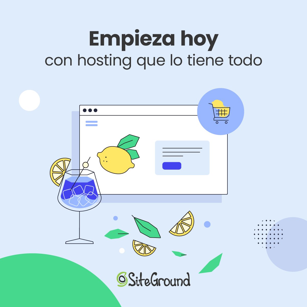 SiteGround_ES's tweet image. 🍋 ¡Lanzamos una oferta refrescante! 🍋

Hasta 76% descuento en #hostingweb compartido y una migración web experta GRATIS 🎉

🆓 También GRATIS todo lo esencial para un negocio online exitoso: e-mail profesional, SSL, CDN, copias de seguridad ¡y más!

siteground.es