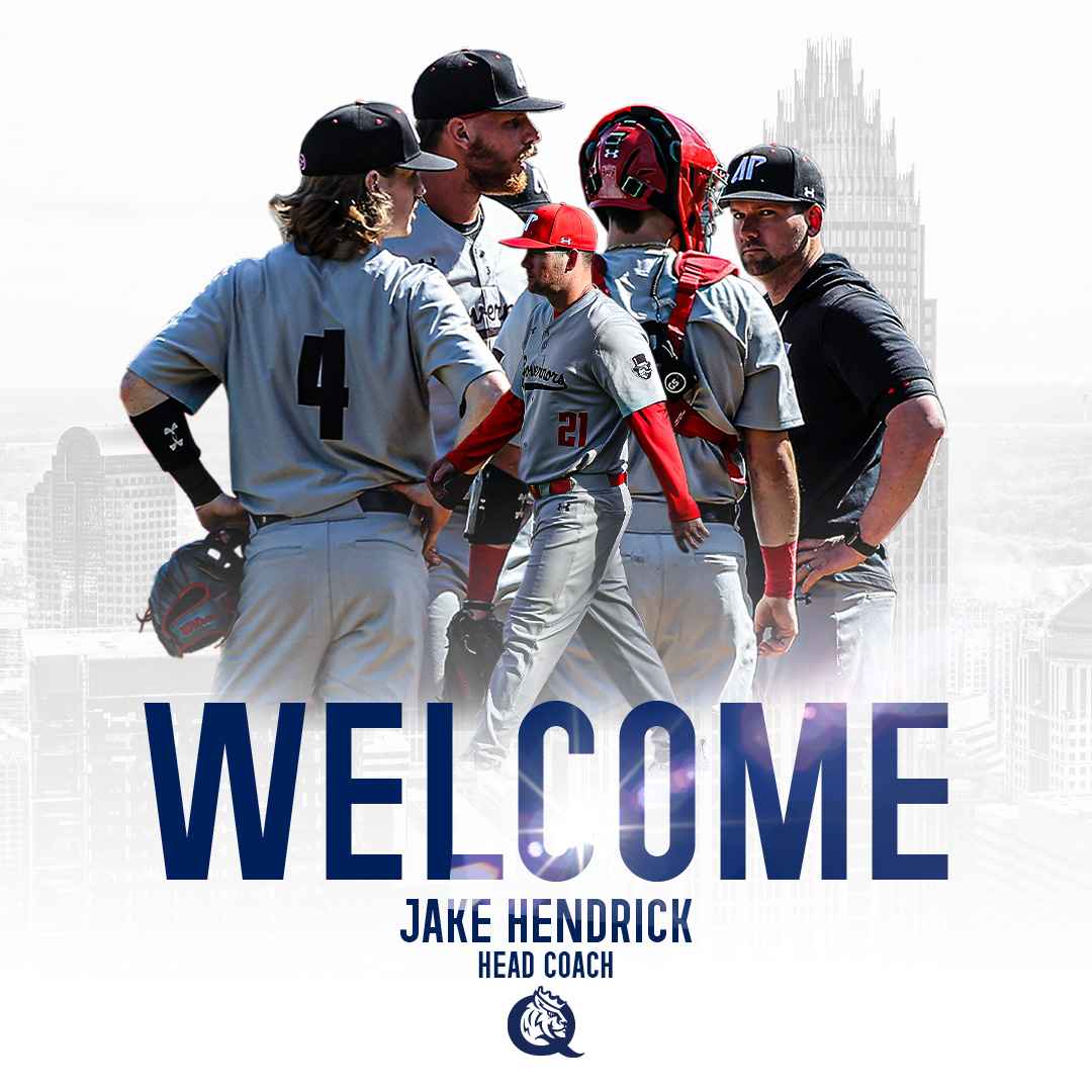 Queens_Baseball's tweet photo. The new skipper. Join us in welcoming Coach Hendrick as the Royals next leader! @Coach_JHendrick 

📰https://t.co/dQzm9TzH8a

#GoRoyals https://t.co/9MbDNzSOvk