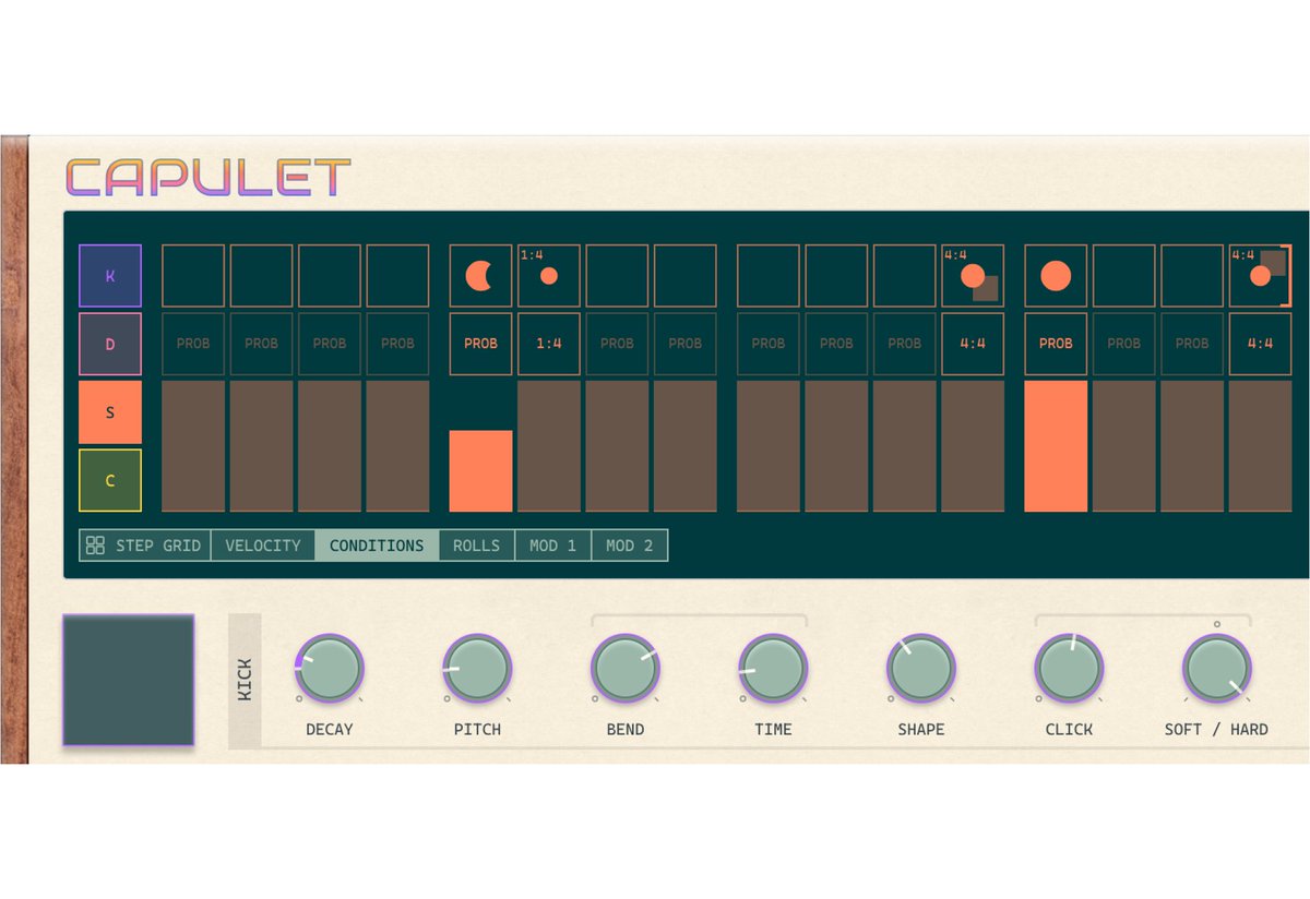 cdmblogs's tweet photo. Capulet, 4-engine drum synth plug-in, packs loads of details and personality https://t.co/tQeBDrM6ge https://t.co/VAaymgaO6A