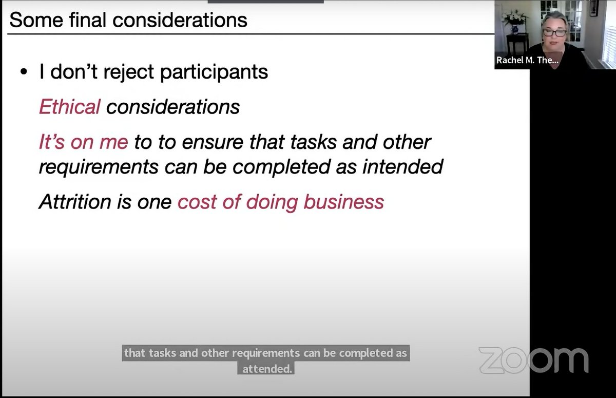 Attrition is the cost of doing business - <a href="/rachelmtheodore/">开云开云体育百家乐乐鱼体育开云百家乐开云体育百家乐开云九游老虎机棋牌电竞德州扑克</a> tells us how she focuses on participant experience and robust data quality methods rather than haggling with participants over payment #BeOnline