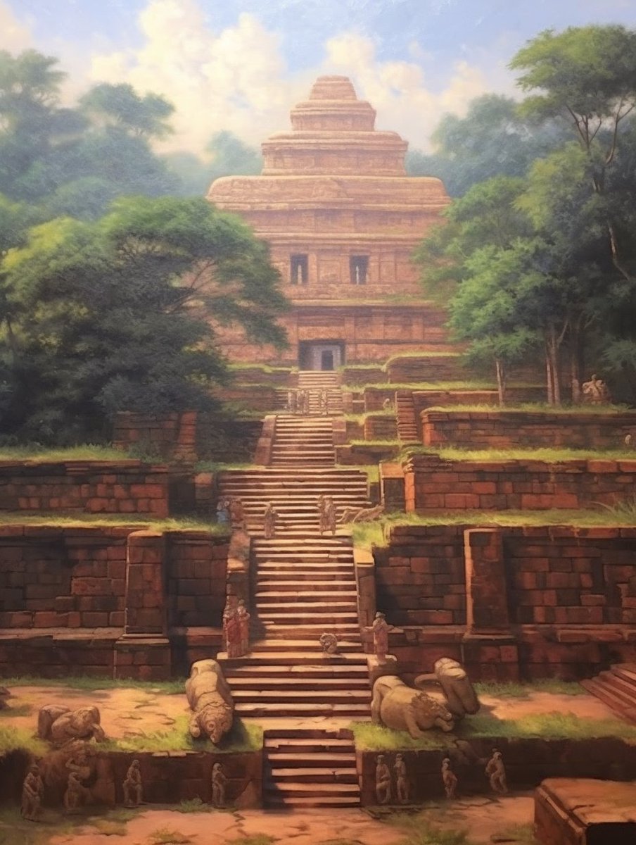In the annals of India's illustrious past, there emerged a revered seat of wisdom known as The Nalanda University. Like a radiant sun, it illuminated the minds of countless seekers who flocked to its hallowed halls. 

Established during the Gupta Dynasty in the 5th century, its
