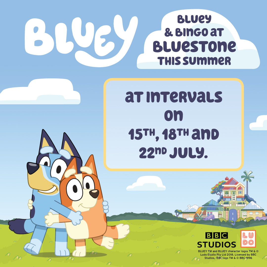 We’ve got some exciting news to share 👀 Bluey is BACK! and she’s bringing BINGO this July to celebrate Bluestone's 15th birthday. At intervals on the 15th, 18th, and 22nd July. 💙 Join Bluey and Bingo for some fun this July: bit.ly/44duTps