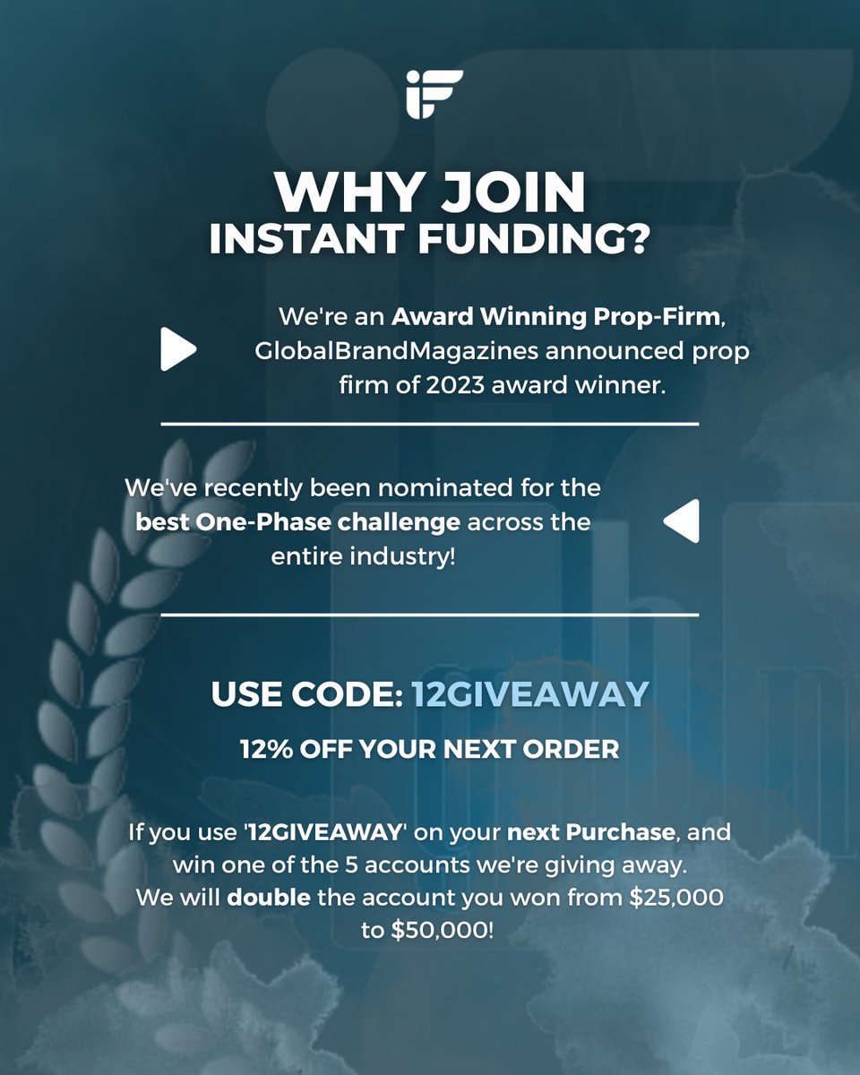 Huge Giveaway Alert🚨 

We’re giving away 5 free challenges to 5 lucky winners, but this time with a twist👀

Head over to our instagram and tag 3 friends in the comments for your chance to win🚀

instagram.com/p/CuW6m8Msy2w/