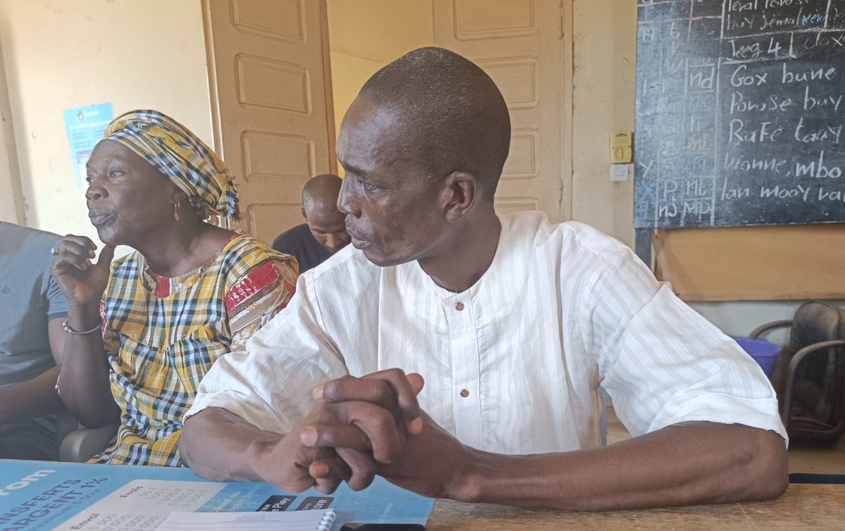 Dans la commune de #Mbour, nous avons rencontré les représentant.e.s des femmes👧🏾 du Groupement d'intérêt économique GIE BOK LIGGUEY MBALLING.✴️ 

Avec l'ensemble des partenaires du projet ''#NOTRE_POISSON '' 🐟,  il était question d'échanger  avec les acteurs en l'occurrence les