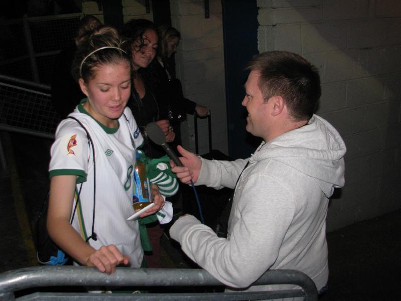 JoeSeward1's tweet photo. Tonight @tallaghtstadium 
Republic Of Ireland 🇮🇪 v France 🇫🇷 final prep game  @FIFAWWC 
Sept 2011 the teams met at Turners Cross we did live radio coverage &amp; @OSullivanDenise made her HOME debut having made a sensational debut 
11 days earlier in Newport 
#COYGIG 
📸 @pghcork https://t.co/hbw1PxkbsX