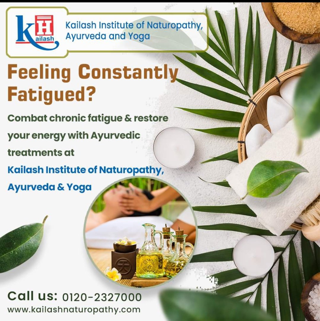 Experiencing fatigue? Take a moment to listen to your body as it may indicate a hidden problem! Explore Ayurveda healing for your health. 

Visit KINAY: kailashnaturopathy.com

#ayurveda #naturopathy #naturaltreatment #tiredness #fatigued #kailashnaturopathy #kinay
