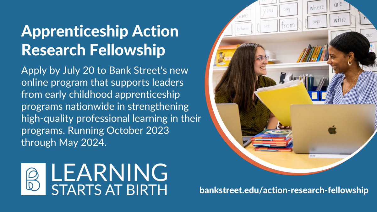 Bank Street College tweet media