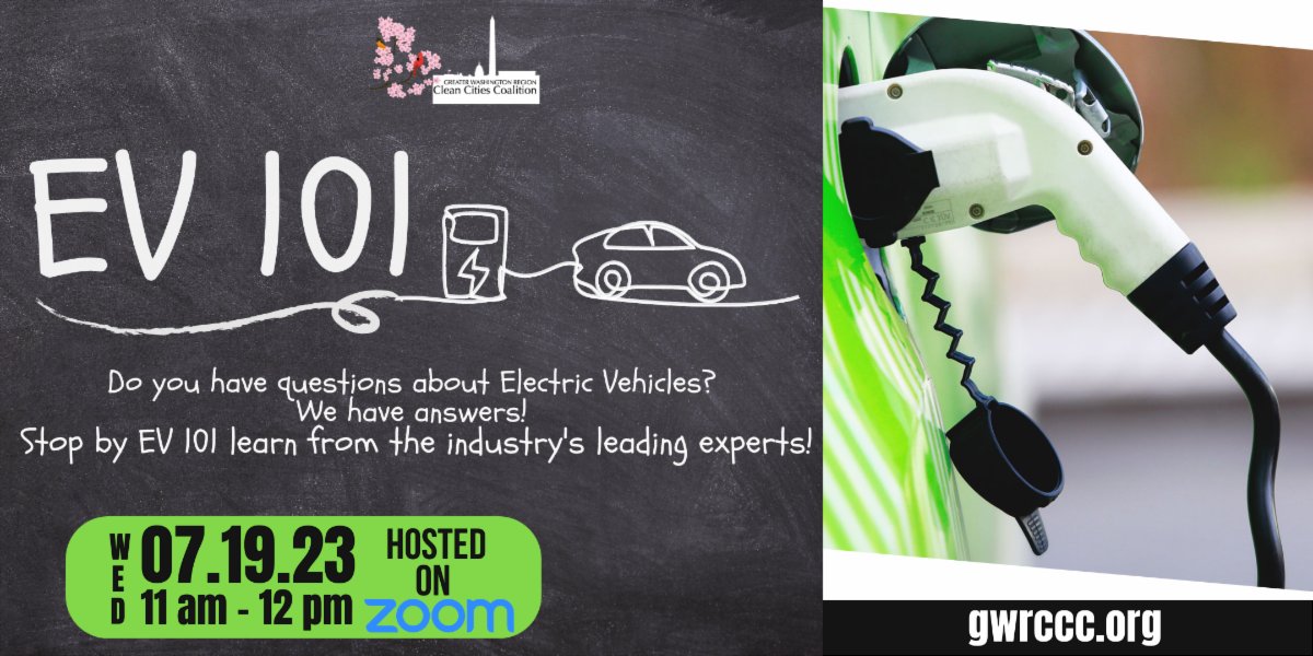GWRCCC's tweet photo. EV 101 is coming up on June 19 at 11 AM! Stop by this webinar to learn more about electric vehicles and have your questions answered!
We hope to see you there, register here: https://t.co/36e23ugJ6F
GWRCCC #EV101 #EV #EVCharging https://t.co/i2pIrG1Mke