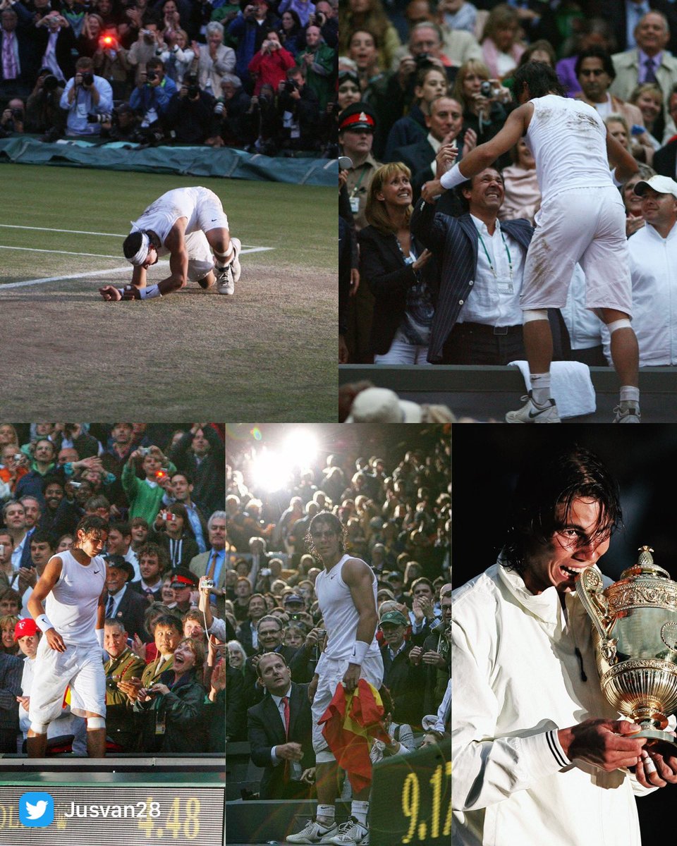 sri_opines's tweet image. #15Yearsago today, the greatest tennis player ever won one of the greatest tennis matches ever against his greatest rival ever &amp;amp; broke one of the greatest title streaks ever. #RAFAELNADAL