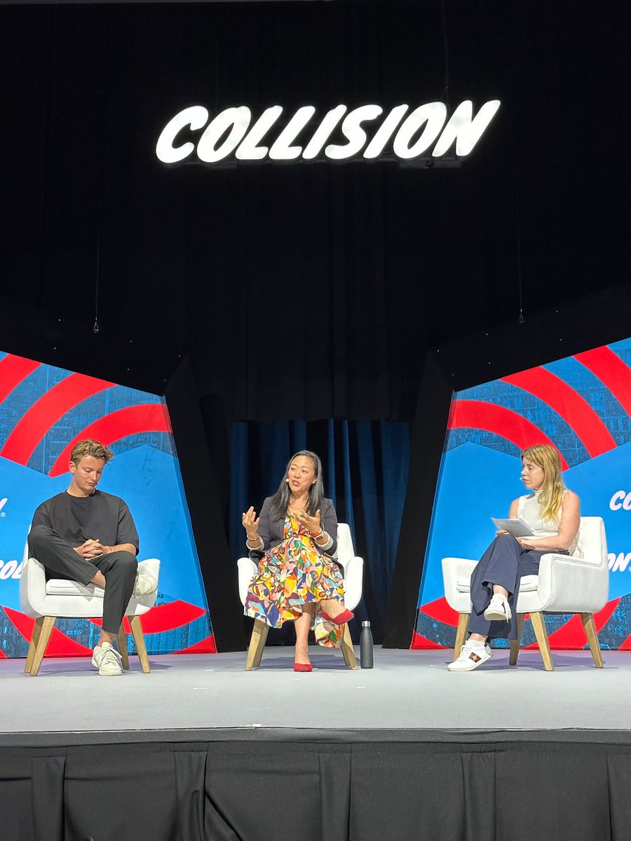 TwentyFirstCenturyBrand (@21cbrand) on Twitter photo No surprise that #AI was the hot topic <a href="/CollisionHQ/">Collision Conf</a> 2023, 21CB Exec Strat Dir Jennifer Kim reflects 'It's easy to get caught up in the latest innovation but I'm encouraged by leaders pushing us to build with humanity and intention vs innovating for the sake of innovation' No surprise that #AI was the hot topic <a href="/CollisionHQ/">Collision Conf</a> 2023, 21CB Exec Strat Dir Jennifer Kim reflects 'It's easy to get caught up in the latest innovation but I'm encouraged by leaders pushing us to build with humanity and intention vs innovating for the sake of innovation'