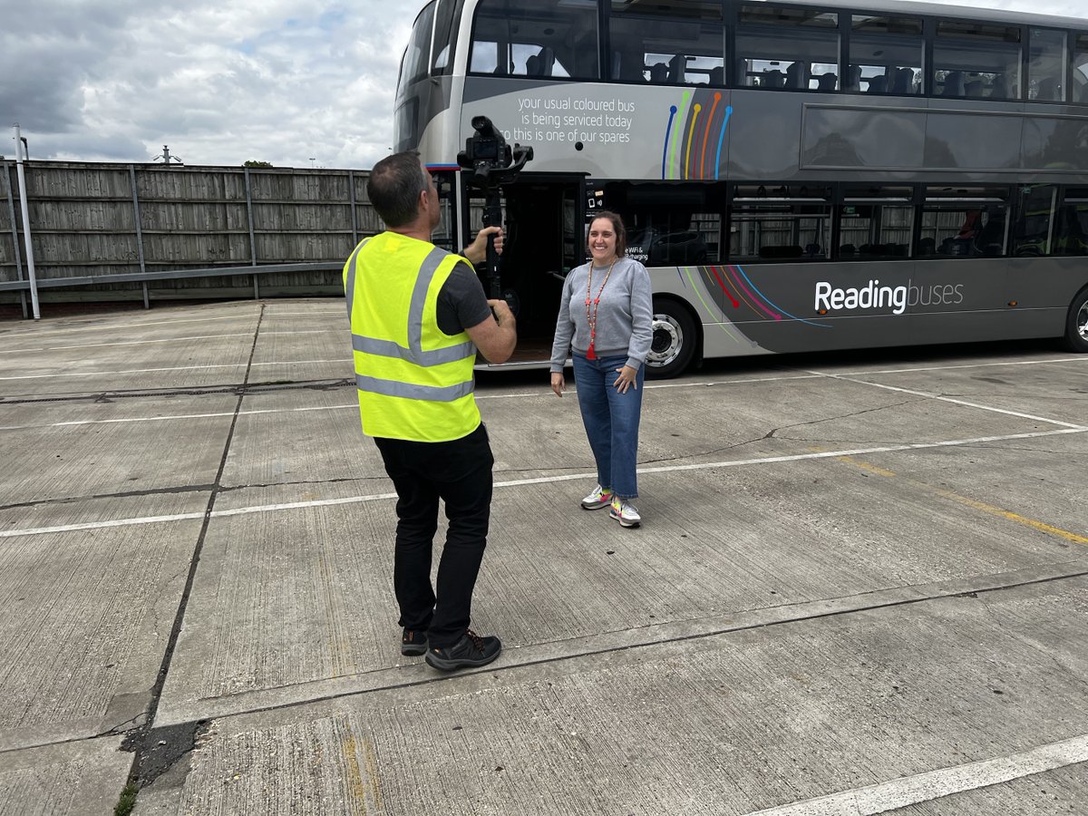 Ticketer_UK's tweet photo. What a way to spend a Thursday!
We've had a blast filming with our friends from @transportwm and @BusUsersUK at @reading_buses today. ππ½οΈ
Stay tuned to see what we've been working on together...
#Ticketer #PublicTransportIndustry #ReadingBuses
@BadmintonCapps, @minimichcawley, @ThisisSallyW, @glitter_ball1, @captive8media