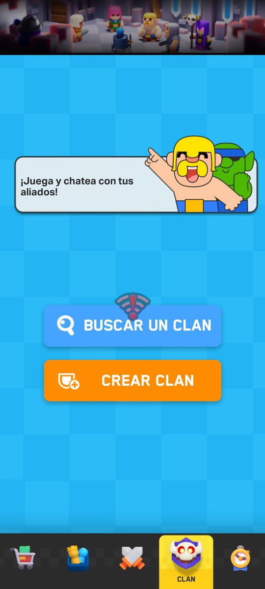 It's nice to be able to enter a clan, this bug was bothering me two mini passes