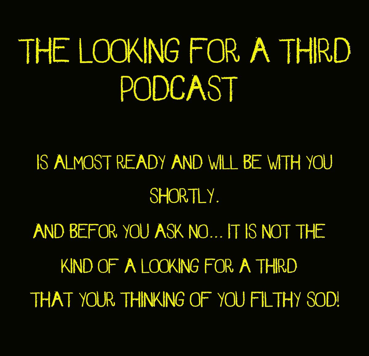 The Looking For a Third Podcast is out tomorrow! #podcast #podcasting #podcastlife #newpodcast #funnypodcast #comedypodcasters #laughter #podcaster #comedy #podcastlife ##www.thelookingforathirdpodcast.com