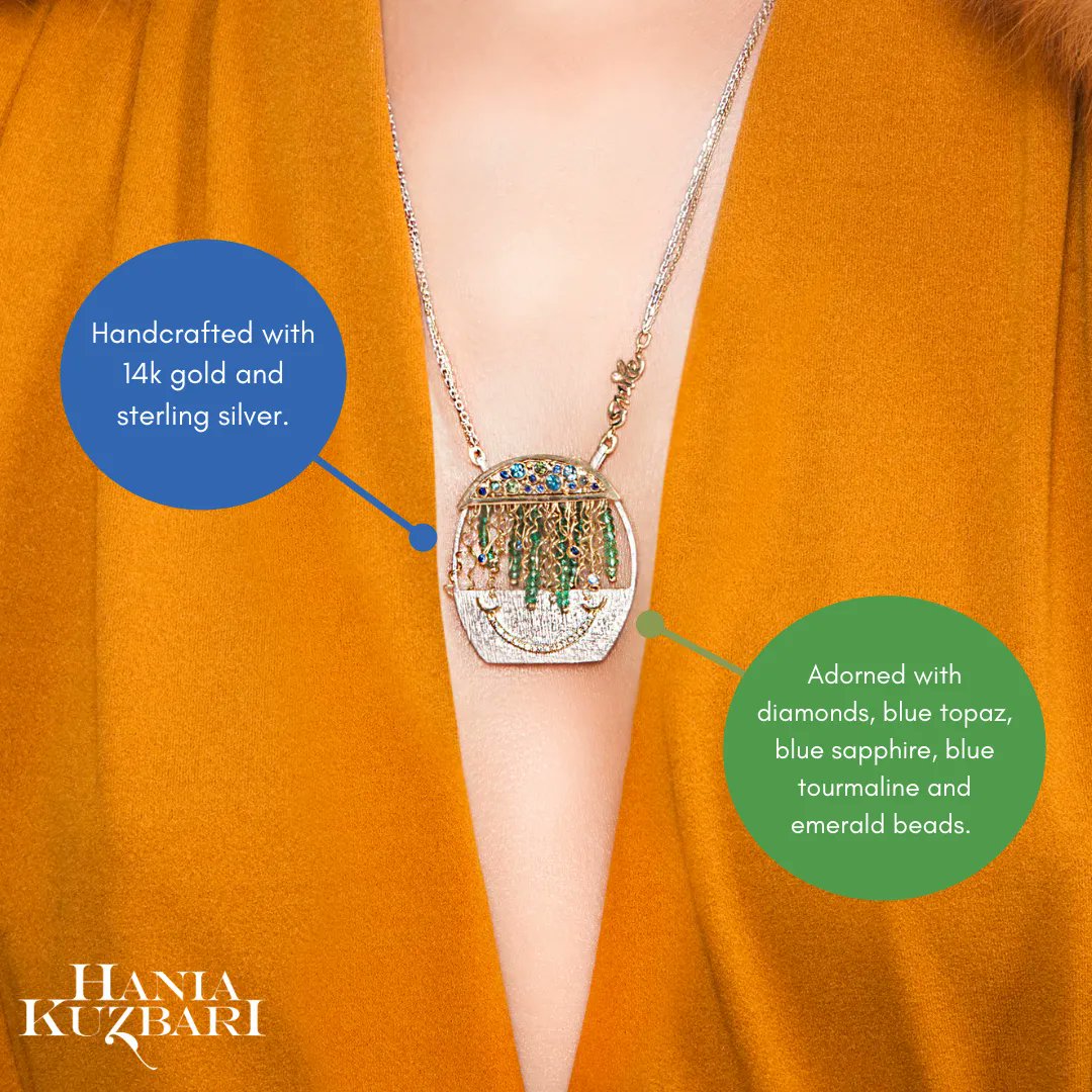 You know what they say, you're never fully dressed without a Smile. Click through to dive into the details of Marley. buff.ly/43dUtJG 

#jewelry #handcrafted #jewelrydesign #smile